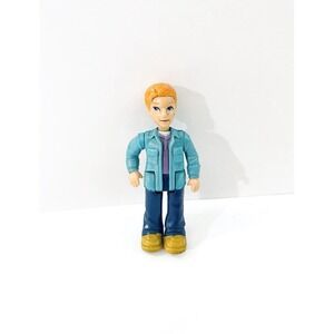 Fisher Price Sweet Street Go Anywhere Dad Man‎ Gentlemen Dollhouse Figure Rare